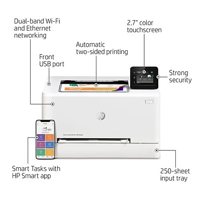 Printers HP Color LaserJet Pro M255dw Wireless Laser Printer (7KW64A) 5 Printers HP Color LaserJet Pro M255dw Wireless Laser Printer (7KW64A) - Image 3