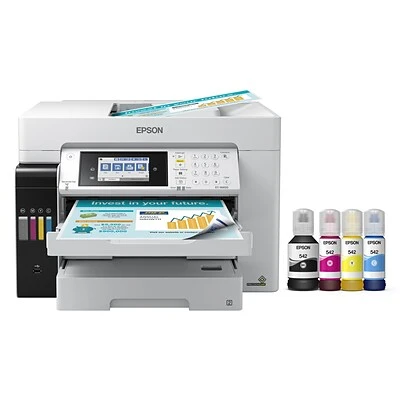 Printers Epson EcoTank® Pro ET-16650 Wireless Wide-format All-in-One SuperTank Office Printer, Prints Up To 13" X 19" 3 Printers Epson EcoTank® Pro ET-16650 Wireless Wide-format All-in-One SuperTank Office Printer, Prints Up To 13" X 19"
