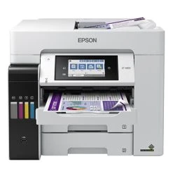 Printers Epson EcoTank Pro ET-5850 Wireless Color Inkjet All-in-One Printer (C11CJ29201) With 2 Year Unlimited Ink -Epson Shop s1179172 s7