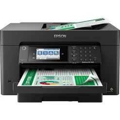 Printers Epson WorkForce Pro WF-7820 Wireless Wide Format Color All-in-One Inkjet Printer (C11CH78201)