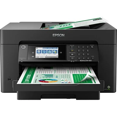 Printers Epson WorkForce Pro WF-7820 Wireless Wide Format Color All-in-One Inkjet Printer (C11CH78201) 3 Printers Epson WorkForce Pro WF-7820 Wireless Wide Format Color All-in-One Inkjet Printer (C11CH78201)