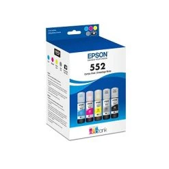 Epson T552 Cyan/Yellow/Magenta/Black/Gray High Yield Ink Cartridge, 5/Pack (T552920-S) -Epson Shop sp112748261 s7