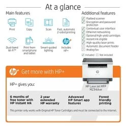 Printers HP LaserJet MFP M234dwe Wireless Black & White Printer Includes 6 Months Of FREE Toner With HP+ (6GW99E) -Epson Shop sp124107381 s7