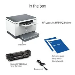Printers HP LaserJet MFP M234dwe Wireless Black & White Printer Includes 6 Months Of FREE Toner With HP+ (6GW99E) -Epson Shop sp124107390 s7