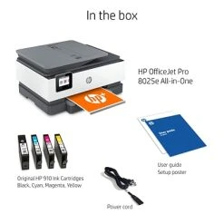Printers HP OfficeJet Pro 8025e Wireless Color All-in-One Printer Includes 6 Months Of FREE Ink With HP+ (1K7K3A) -Epson Shop sp124115183 s7