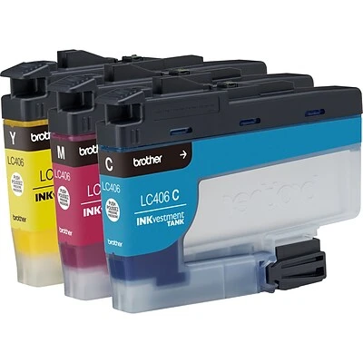 Brother LC4063PKS Cyan/Magenta/Yellow Standard Yield Ink Cartridges, 3/Pack 4 Brother LC4063PKS Cyan/Magenta/Yellow Standard Yield Ink Cartridges, 3/Pack - Image 2