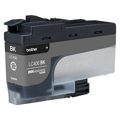 Brother LC406 Black Standard Yield Ink Cartridge (LC406BKS) 4 Brother LC406 Black Standard Yield Ink Cartridge (LC406BKS) - Image 2