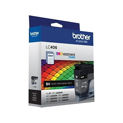 Brother LC406 Black Standard Yield Ink Cartridge (LC406BKS) 6 Brother LC406 Black Standard Yield Ink Cartridge (LC406BKS) - Image 4
