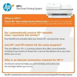 Printers HP ENVY 6455e Wireless Color All-in-One Printer Includes 6 Months Of FREE Ink With HP+ (223R1A) -Epson Shop sp126566192 s7