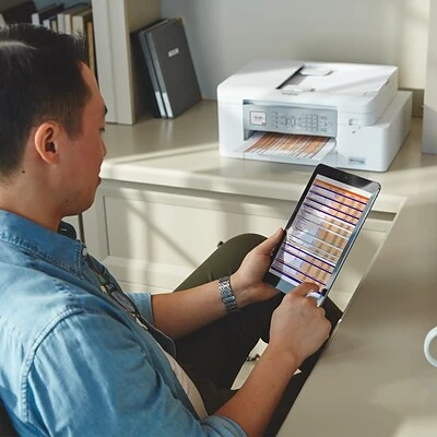 Printers Brother INKvestment Tank MFC-J4335DW Wireless Color All-in-One Inkjet Printer 10 Printers Brother INKvestment Tank MFC-J4335DW Wireless Color All-in-One Inkjet Printer - Image 8