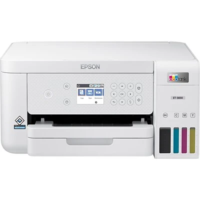 Printers Epson EcoTank ET-3830 Wireless Color All-In-One Inkjet Printer (C11CJ62201) 3 Printers Epson EcoTank ET-3830 Wireless Color All-In-One Inkjet Printer (C11CJ62201)