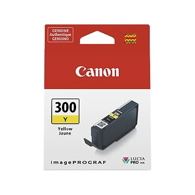 Canon PFI-300 Y Yellow Standard Yield Ink Cartridge (4196C002) 3 Canon PFI-300 Y Yellow Standard Yield Ink Cartridge (4196C002)