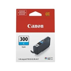 Canon PFI-300 C Cyan Standard Yield Ink Cartridge (4194C002)