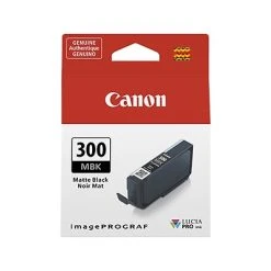 Canon PFI-300 MBK Matte Black Standard Yield Ink Cartridge (4192C002)