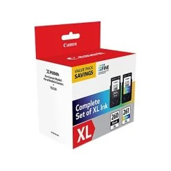 Canon PG-260XL/CL-261XL Black/Tri-Color High Yield Ink Cartridges, 2/Pack (3706C005) -Epson Shop sp146477594 s7