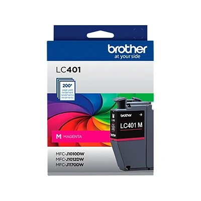 Brother LC401 Magenta Standard Yield Ink Cartridge (LC401MS) 5 Brother LC401 Magenta Standard Yield Ink Cartridge (LC401MS) - Image 3