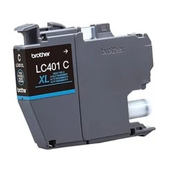 Brother LC401 Cyan High Yield Ink Cartridge (LC401XLCS)