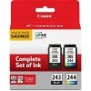 Canon 1287C006 (Pigment Black/Dye Based Color) Ink Cartridge Value Pack -Epson Shop sp150382008 s7