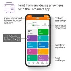 Printers HP LaserJet MFP M140we Wireless Black & White Printer Includes 6 Months Of FREE Toner With HP+ (7MD72E) -Epson Shop sp155773565 s7