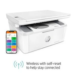 Printers HP LaserJet MFP M140we Wireless Black & White Printer Includes 6 Months Of FREE Toner With HP+ (7MD72E) -Epson Shop sp155773599 s7