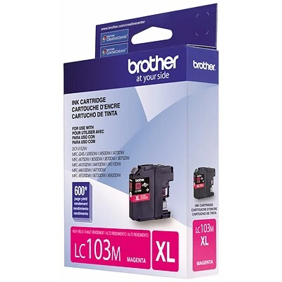 Brother LC103M Magenta High Yield Ink Cartridge (LC103MS) 7 Brother LC103M Magenta High Yield Ink Cartridge (LC103MS) - Image 5