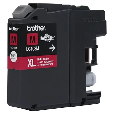 Brother LC103M Magenta High Yield Ink Cartridge (LC103MS) 10 Brother LC103M Magenta High Yield Ink Cartridge (LC103MS) - Image 8