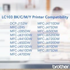 Brother LC103C Cyan High Yield Ink Cartridge (LC103CS) 13 Brother LC103C Cyan High Yield Ink Cartridge (LC103CS) -Epson Shop sp163288775 s7
