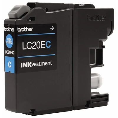 Brother LC20E3PKS Cyan/Magenta/Yellow Extra High Yield Ink Cartridge, 3/Pack (LC20E3PKS) 4 Brother LC20E3PKS Cyan/Magenta/Yellow Extra High Yield Ink Cartridge, 3/Pack (LC20E3PKS) - Image 2