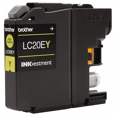 Brother LC20E3PKS Cyan/Magenta/Yellow Extra High Yield Ink Cartridge, 3/Pack (LC20E3PKS) 6 Brother LC20E3PKS Cyan/Magenta/Yellow Extra High Yield Ink Cartridge, 3/Pack (LC20E3PKS) - Image 4