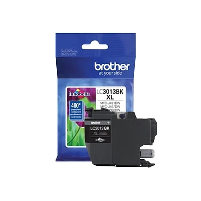 Brother LC3013BK Black High Yield Ink Cartridge (LC3013BKS) 3 Brother LC3013BK Black High Yield Ink Cartridge (LC3013BKS)