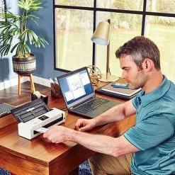 Scanners Brother Desktop Scanner For Documents, Wireless, White (ADS-1700W) -Epson Shop sp163852613 s7