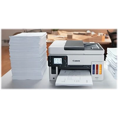 Printers Canon MegaTank MAXIFY GX6021 Wireless Color All-in-One Inkjet Printer (4470C037) 5 Printers Canon MegaTank MAXIFY GX6021 Wireless Color All-in-One Inkjet Printer (4470C037) - Image 3