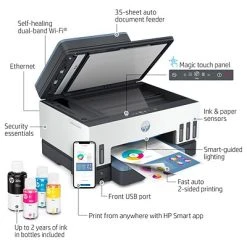 Printers HP Smart Tank 7602 Wireless All-in-One Cartridge-Free Ink Tank Printer, Up To 2 Years Of Ink Included (28B98A) -Epson Shop sp169190902 s7