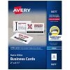 Avery® Business Cards For Inkjet Printers Avery® Inkjet Business Cards, 2" X 3.5", White, 1,000/Box(08471) -Epson Shop sp170735832 s7