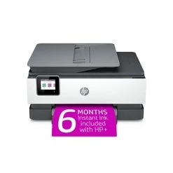 Printers HP OfficeJet Pro 8025e Wireless Color All-in-One Printer Includes 6 Months Of FREE Ink With HP+ (1K7K3A)