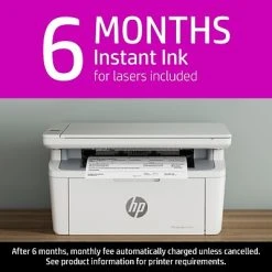 Printers HP LaserJet MFP M140we Wireless Black & White Printer Includes 6 Months Of FREE Toner With HP+ (7MD72E) -Epson Shop sp171563185 s7