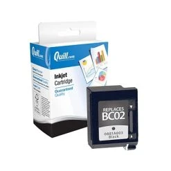 Quill Brand® Remanufactured Black Standard Yield Ink Cartridge Replacement For Canon BC-02 (0881A003) (Lifetime Warranty)