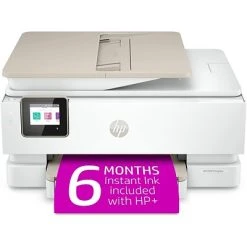 Printers HP ENVY Inspire 7955e Wireless Color All-in-One Inkjet Printer Includes 6 Months Of FREE Ink With HP+ (1W2Y8A)