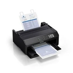 Printers Epson FX-890II USB/Parallel Impact Monochrome Dot Matrix Printer, Black (C11CF37201)