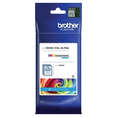 Brother LC3035C Cyan Ultra High Yield Ink Tank Cartridge 4 Brother LC3035C Cyan Ultra High Yield Ink Tank Cartridge - Image 2