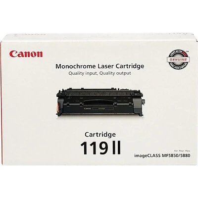 Canon 119 Black High Yield Toner Cartridge (3480B001) 3 Canon 119 Black High Yield Toner Cartridge (3480B001)