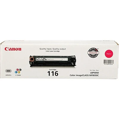 Canon 116 Magenta Standard Yield Toner Cartridge (1978B001AA) 3 Canon 116 Magenta Standard Yield Toner Cartridge (1978B001AA)