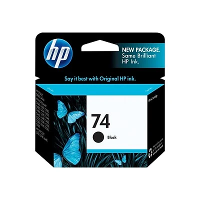 HP 74 Black Standard Yield Ink Cartridge (CB335WN#140) HP 74 Black Standard Yield Ink Cartridge (CB335WN#140) -Epson Shop sp40888647 s7