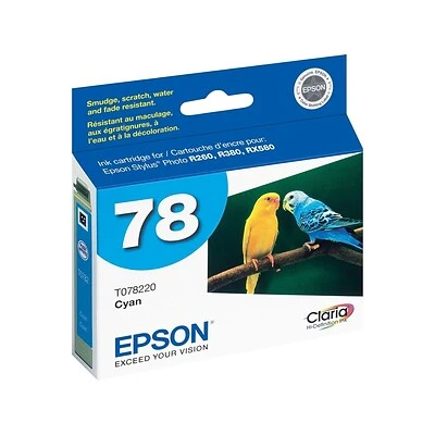 Epson T78 Cyan Standard Yield Ink Cartridge 4 Epson T78 Cyan Standard Yield Ink Cartridge - Image 2