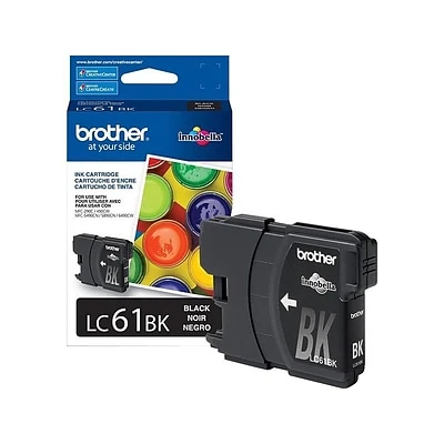Brother LC61BKS Black Standard Yield Ink Cartridge 4 Brother LC61BKS Black Standard Yield Ink Cartridge - Image 2
