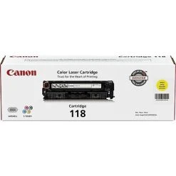 Canon 118 Yellow Standard Yield Toner Cartridge (2659B001AA)