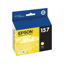 Epson T157 Ultrachrome Yellow Standard Yield Ink Cartridge