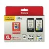 Canon PG-245XL/CL-246XL Black/Tri-Color High Yield Ink Cartridge, 2/Pack With 4x6 Photo Paper (8278B023) -Epson Shop sp42184439 s7
