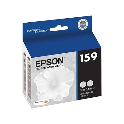 Epson T159 Ultrachrome Gloss Standard Yield Ink Cartridge, 2/Pack 3 Epson T159 Ultrachrome Gloss Standard Yield Ink Cartridge, 2/Pack