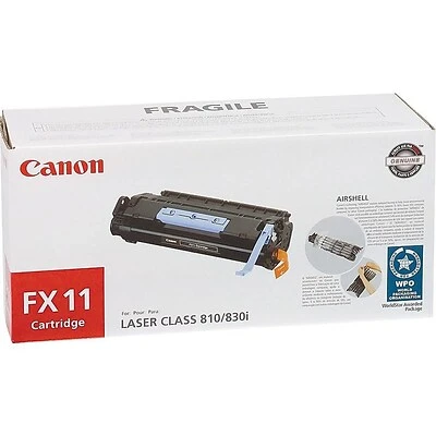 Canon FX-11 Black Standard Yield Toner Cartridge (1153B001) 3 Canon FX-11 Black Standard Yield Toner Cartridge (1153B001)